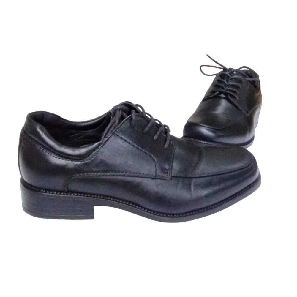 Robert David Lil Alan Boy Dress Shoes Oxford Formal Laced up Black 4W